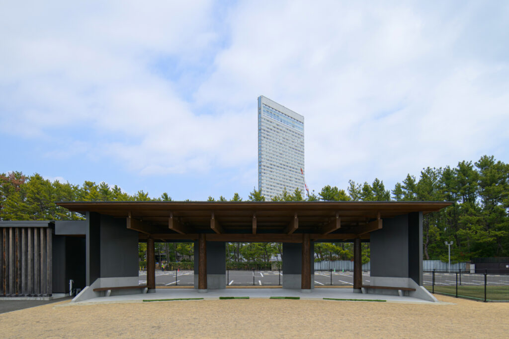 屋外型トレーニングセンター東屋設置事業